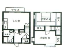 エスティーヌ西志津の間取り画像