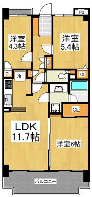 グリーンコーポ鶴川の間取り画像