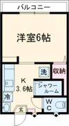 松尾コーポ第2の間取り画像