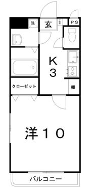 マリベール高須の間取り画像