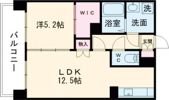 グランフィーネ祗園橋の間取り画像