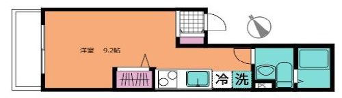 UMEX鶴見の間取り画像
