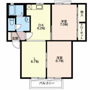 アムールDの間取り画像