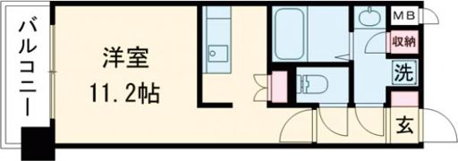ISM水前寺の間取り画像