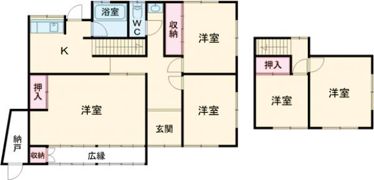 アクアレトロ川島の間取り画像