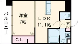 ISM水前寺の間取り画像