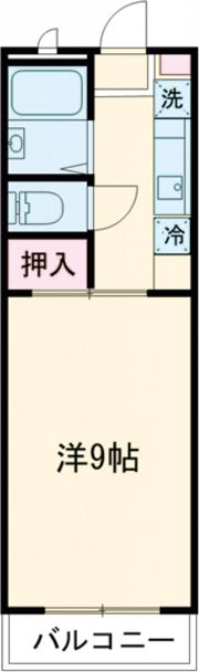 パレスサンの間取り画像