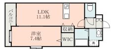 RADICE坪井の間取り画像