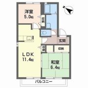 CLAIR 嵯峨の間取り画像