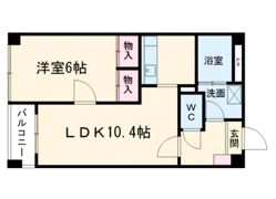 コートベネッセ熊本駅南の間取り画像