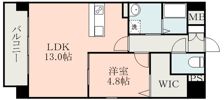 エテルナ水前寺の間取り画像