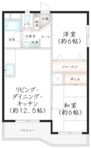 第20シティコート春日の間取り画像