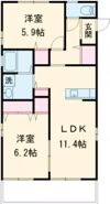 レトアMsの間取り画像