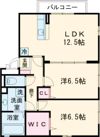 グレース寿の間取り画像