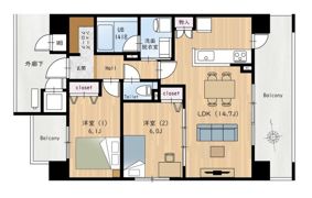 那珂川ヒルズの間取り画像