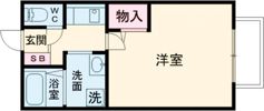 セジュールZENZO Aの間取り画像