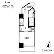 THE天神シティの間取り画像