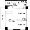 コネクト新水前寺の間取り画像