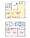つくばみらい市富士見ヶ丘3丁目戸建の間取り画像