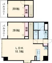 サムティ熊本駅南の間取り画像
