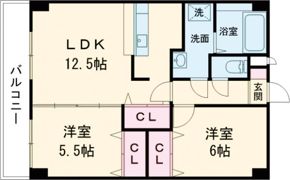 グランディールの間取り画像