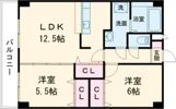 グランディールの間取り画像