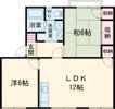 下村ハイツの間取り画像