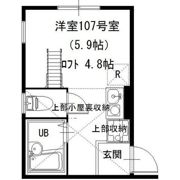 プライムテラス東海大学前Ⅱの間取り画像