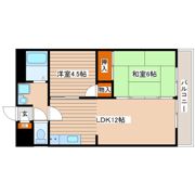 福室アベニューの間取り画像