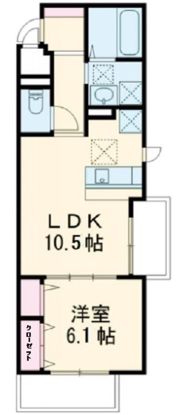 ブランヌーボーの間取り画像