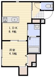 ラシーネ所沢の間取り画像