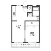 キャスモマンションの間取り画像