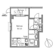 パークアクシス白壁の間取り画像