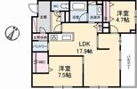 ジャルダン ヴェールの間取り画像