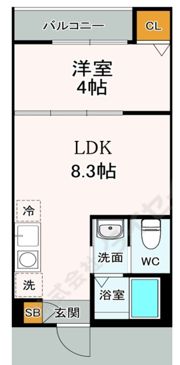 ラウレア千葉中央の間取り画像