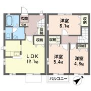 ベルエア Iの間取り画像
