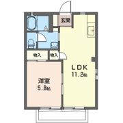 メゾンソレアードの間取り画像