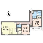 フルリアージュの間取り画像