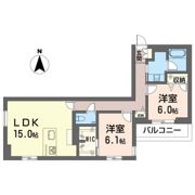 フルリアージュの間取り画像