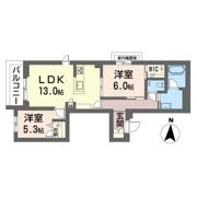 フルリアージュの間取り画像