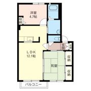 ラークスクエア IIの間取り画像