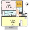 シャンテ千田の間取り画像