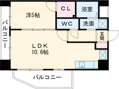 ウエル水前寺公園の間取り画像