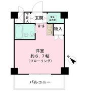 キャッスルマンション川越B棟の間取り画像