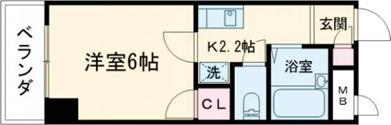 コンフォール高槻の間取り画像