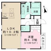 メープルハウスの間取り画像