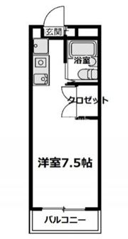 メゾンド・サンベールの間取り画像