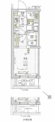 リライア川崎WEST SIDEの間取り画像