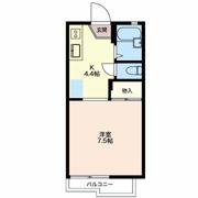 石神ハイツ Cの間取り画像