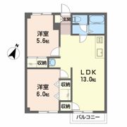 ノース・カナル Bの間取り画像